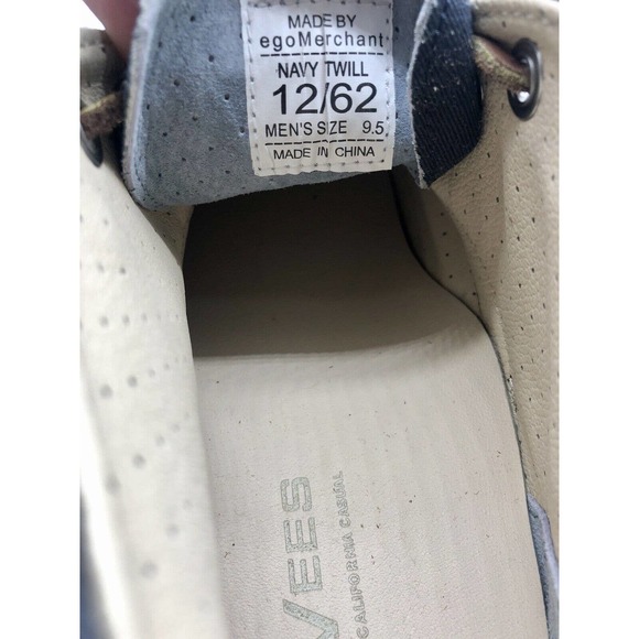 Seavees Mens Boots Size 9.5 J-115 Maslon canvas desert boot sneakers Navy Shoes - Picture 6 of 6